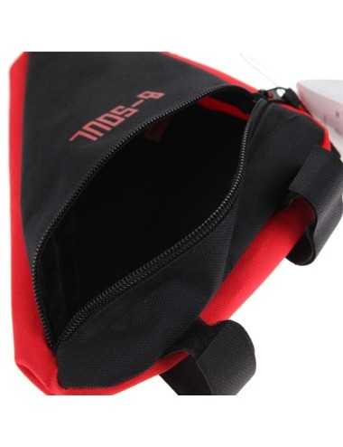 B-SOUL Triangle Bike Bag Front Tube Frame Bicycle - Blue/Black | Bike Accessories