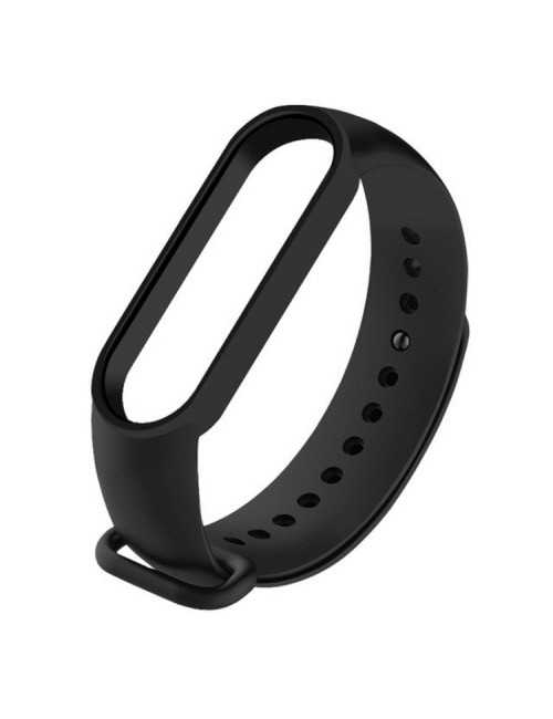 Λουράκι για Xiaomi Mi Band 5/6/7 Silicone Strap - Black