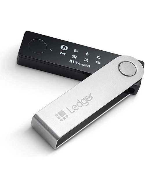 Ledger Nano X Cryptocurrency Hardware Wallet - Onyx Black