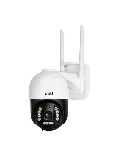 Deli Office ES103 outdoor rotating camera with motion sensor, 1080p