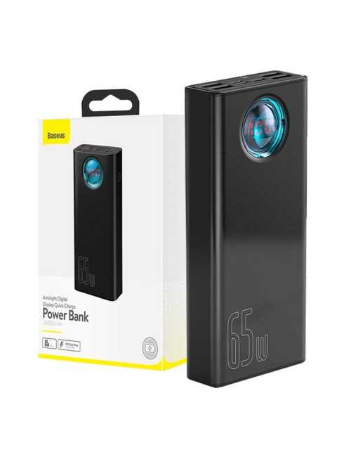 Baseus Powerbank Amblight 30000mAh 4xUSB USB-C 65W (Μαύρο)