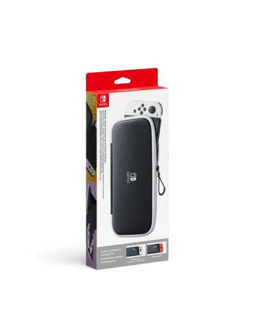 Nintendo Switch Bag and Screen Protector Black & White