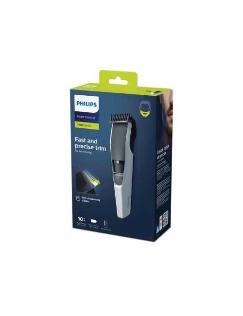 Philips Επαναφορτιζόμενη Κουρευτική Μηχανή White BT3206/14