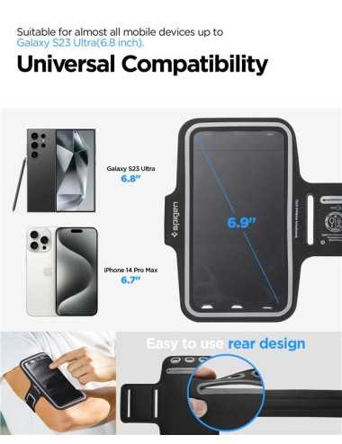 Spigen Dynamic Shield Armband A703, black | Armbands