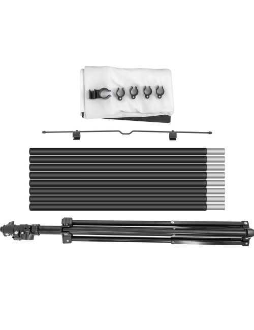 Οθόνη Προβολής Projector Δαπέδου VEVOR DM-ABS-90 με Λόγο Εικόνας 16:9 4K 200x113cm / 90"