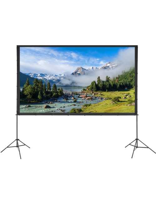 Οθόνη Προβολής Projector Δαπέδου VEVOR ZG-LJ150 με Λόγο Εικόνας 16:9 4K 4202 x 650 x 2746mm / 150"