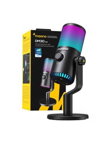 Maono Μικρόφωνο Gaming DM30RGB (Μαύρο)