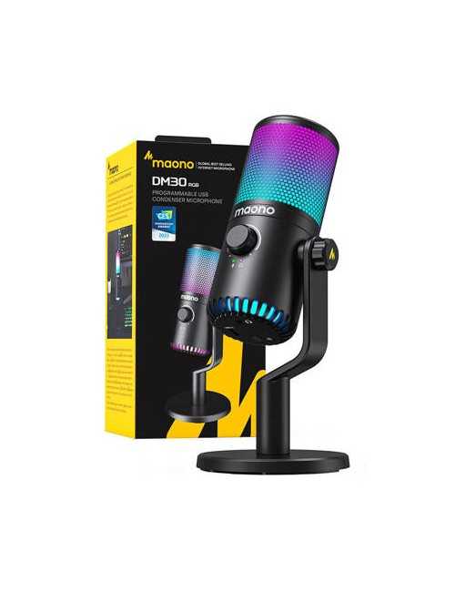 Maono Μικρόφωνο Gaming DM30RGB (Μαύρο)