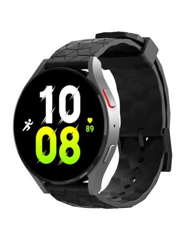 Λουράκι KALEBOL 22mm για Huawei Watch 4 / 4 Pro / GT 4 46mm Football Pattern  - Black | Λουράκια