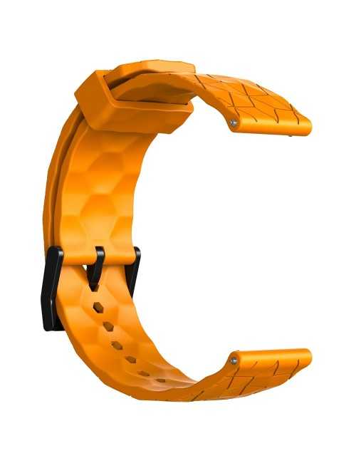Λουράκι KALEBOL 22mm για Huawei Watch 4 / 4 Pro / GT 4 46mm Football Pattern  - Orange