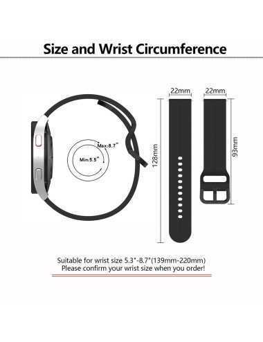 Λουράκι KALEBOL 22mm για Huawei Watch 4 / 4 Pro / GT 4 46mm Silicone Groove Design - Light Grey | Λουράκια