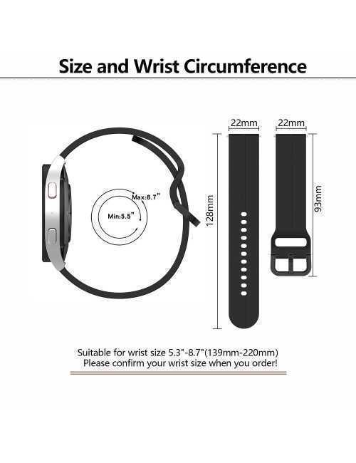 Λουράκι KALEBOL 22mm για Huawei Watch 4 / 4 Pro / GT 4 46mm Silicone Groove Design - Light Grey