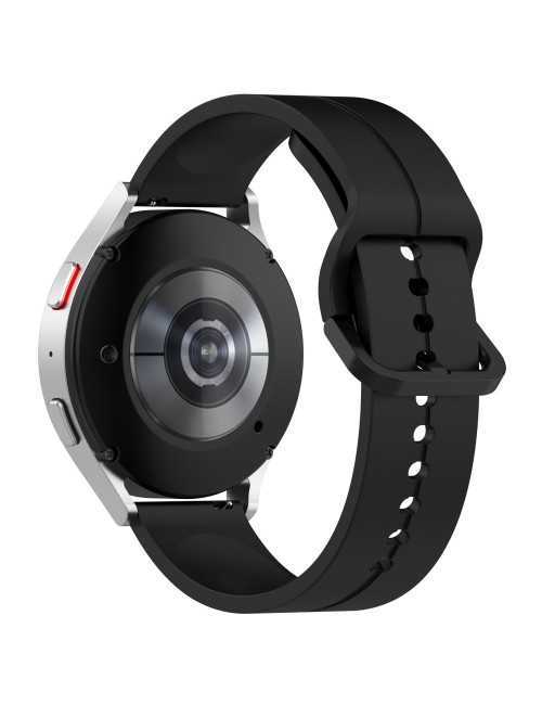 Λουράκι KALEBOL 20mm για Huawei Watch GT 3 42mm / GT 3 Pro 43mm Silicone Groove Design - Black