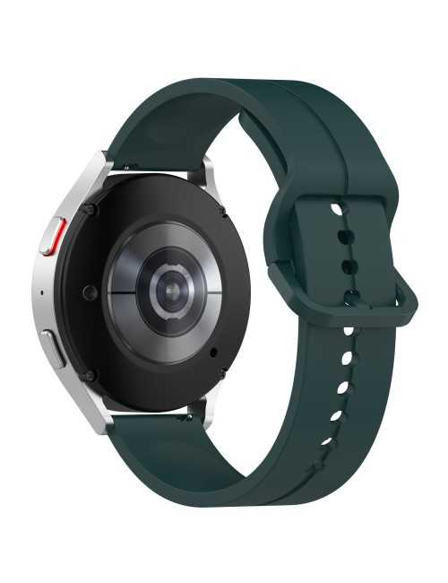 Λουράκι KALEBOL 20mm για Huawei Watch GT 3 42mm / GT 3 Pro 43mm Silicone Groove Design - Midnight Green