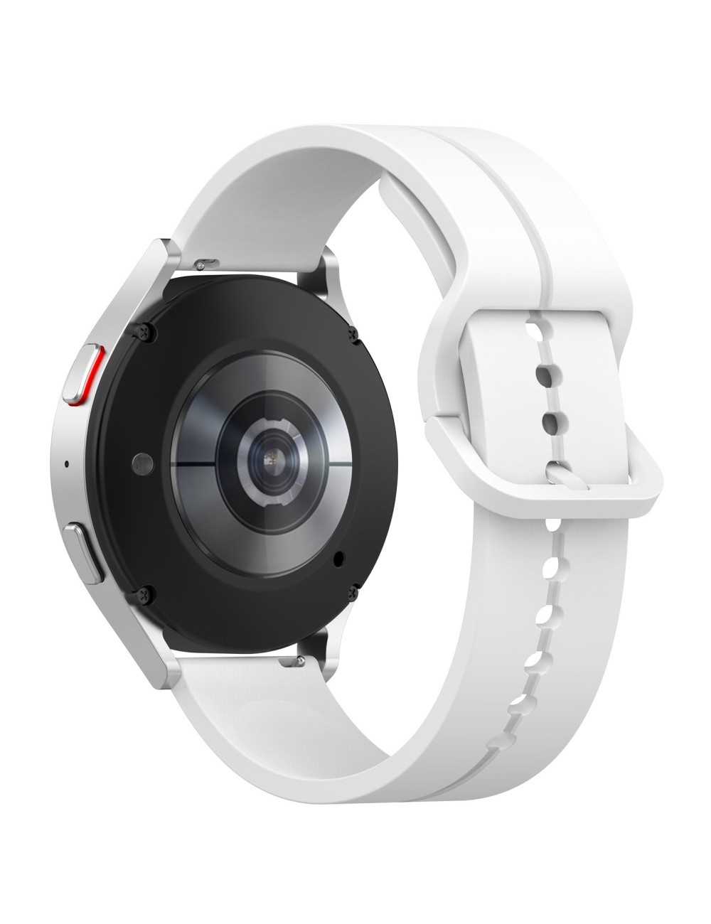 Λουράκι KALEBOL 20mm για Huawei Watch GT 3 42mm / GT 3 Pro 43mm Silicone Groove Design - White