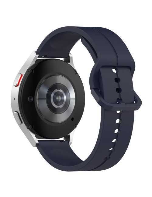 Λουράκι KALEBOL 20mm για Huawei Watch GT 3 42mm / GT 3 Pro 43mm Silicone Groove Design - Navy Blue