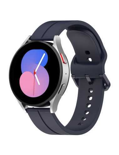 Λουράκι KALEBOL 20mm για Huawei Watch GT 3 42mm / GT 3 Pro 43mm Silicone Groove Design - Navy Blue | Λουράκια