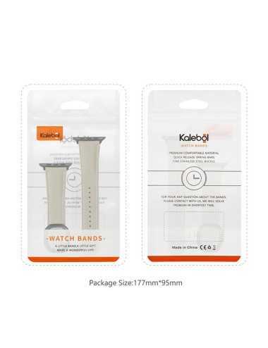 Λουράκι KALEBOL για Apple Watch 10 46mm / Ultra 2 / Ultra 49mm / 9 8 7 45mm Genuine Cow Leather - Brown | Λουράκια