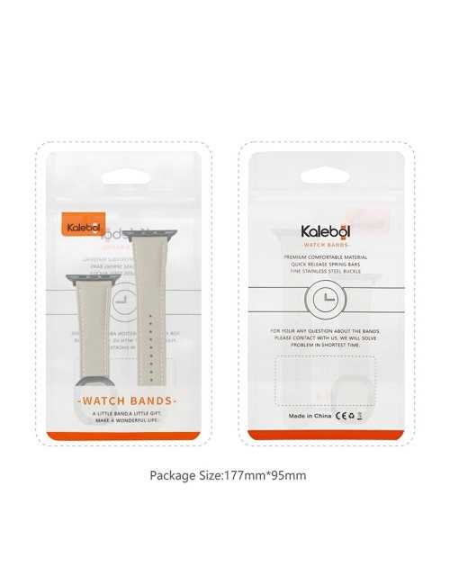 Λουράκι KALEBOL για Apple Watch 10 46mm / Ultra 2 / Ultra 49mm / 9 8 7 45mm Genuine Cow Leather - Brown