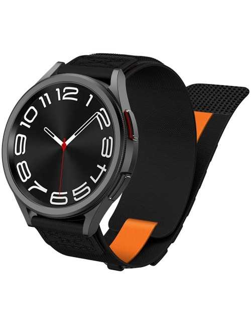 Λουράκι Universal 22mm για Samsung Galaxy Watch3 45mm / Galaxy Watch 46mm / Huawei Watch Ultimate Design Nylon - Black