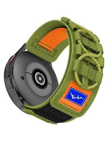 Λουράκι Universal 22mm για Samsung Galaxy Watch3 45mm / Galaxy Watch 46mm / Huawei Watch Ultimate Design Nylon - Green | Λουράκια