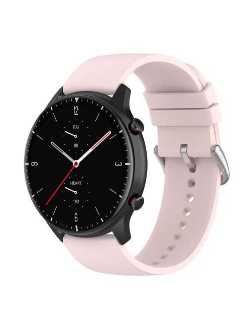 Λουράκι KALEBOL 20mm Silicone Strap για Huawei Watch GT 3 42mm / GT 3 Pro 43mm Round End - Light Pink