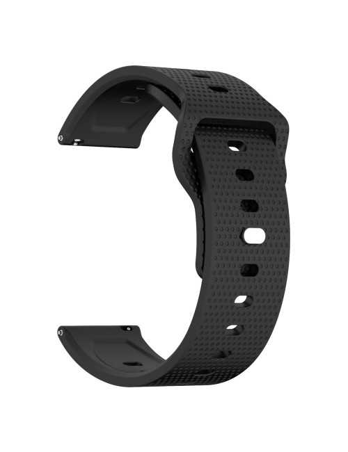 Λουράκι KALEBOL 22mm για Huawei Watch 4 / 4 Pro / GT 4 46mm Dots Silicone  - Black