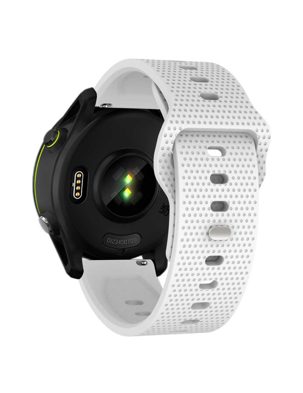 Λουράκι KALEBOL 22mm για Huawei Watch 4 / 4 Pro / GT 4 46mm Dots Silicone  - White