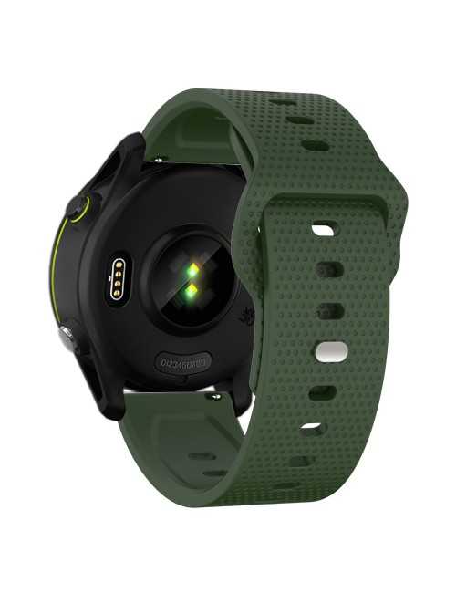 Λουράκι KALEBOL 22mm για Huawei Watch 4 / 4 Pro / GT 4 46mm Dots Silicone  - Army Green