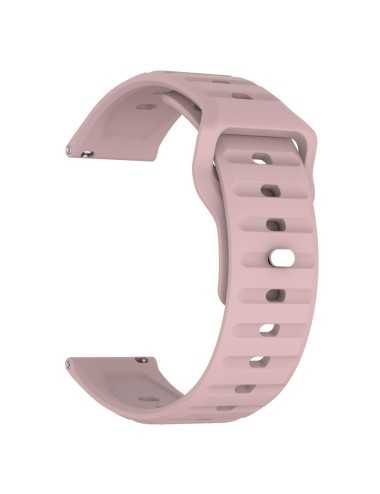 Λουράκι KALEBOL 20mm για Huawei Watch GT 3 42mm / GT 3 Pro 43mm Wave Design - Rose Pink | Λουράκια