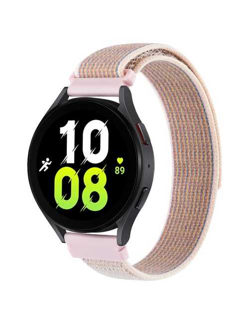 Λουράκι KALEBOL KLB-YJNLHH-001 για Samsung Galaxy Watch3 45mm / Huawei Watch GT4 46mm Wristband Sport Strap 22mm - Pink