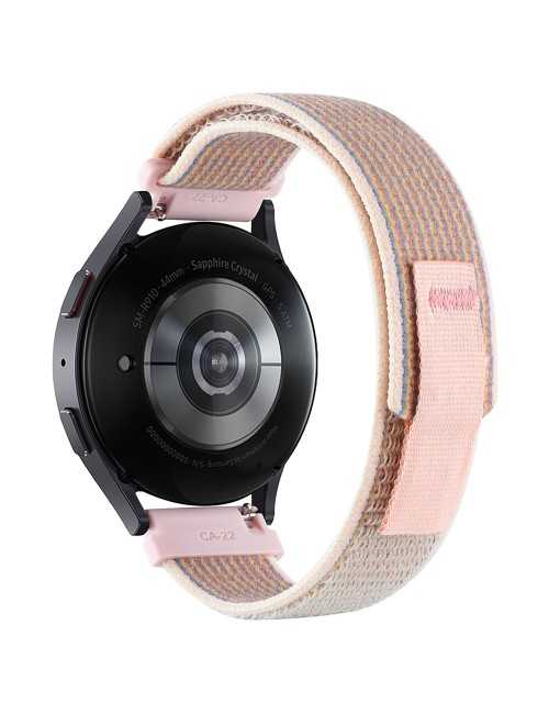 Λουράκι KALEBOL KLB-YJNLHH-001 για Samsung Galaxy Watch3 45mm / Huawei Watch GT4 46mm Wristband Sport Strap 22mm - Pink