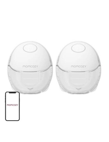 Momcozy Διπλό Ηλεκτρικό Ασύρματο Θήλαστρο M6 Γκρι | Θήλαστρα & Συσκευές Massage