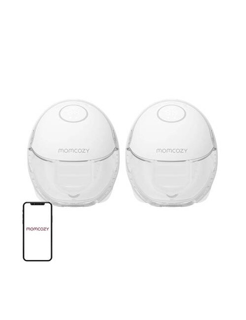 Momcozy Διπλό Ηλεκτρικό Ασύρματο Θήλαστρο M6 Γκρι