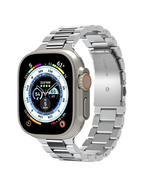 Spigen Modern Fit 316L Band for Apple Watch 49mm/46mm/45mm/44mm/42mm - Silver