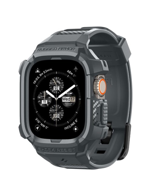 Spigen Rugged Armor Pro for Apple Watch Ultra 2/1 49mm - Dark gray