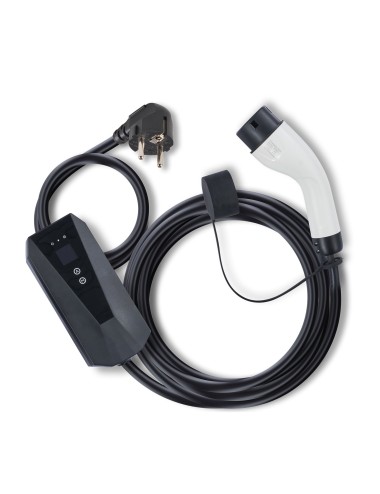 Vevor Φορητός Μονοφασικός Σταθμός Φόρτισης με οθόνη 3.7kW Type 2 (EV-B06-EU003B) | Σταθμοί Φόρτισης Ηλεκτρικών Αυτοκινήτων