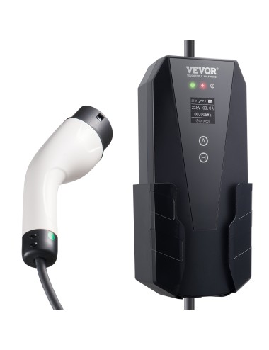 Vevor Φορητός Μονοφασικός Σταθμός Φόρτισης με οθόνη 3.7kW Type 2 (EV-B06-EU003B) | Σταθμοί Φόρτισης Ηλεκτρικών Αυτοκινήτων