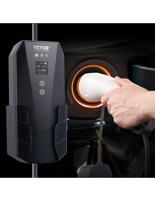 Vevor Φορητός Μονοφασικός Σταθμός Φόρτισης με οθόνη 3.7kW Type 2 (EV-B06-EU003B)