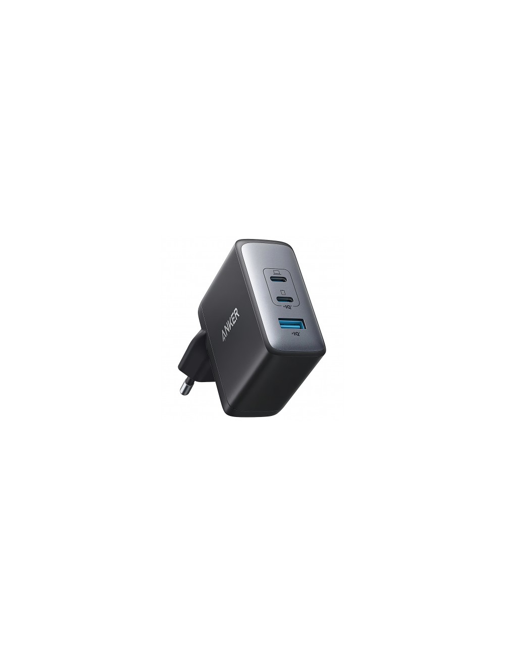 Anker 736 Nano II Wall Charger , 100W, 3A, 1 x USB-A - 2 x USB-C - Black (A2145G11)