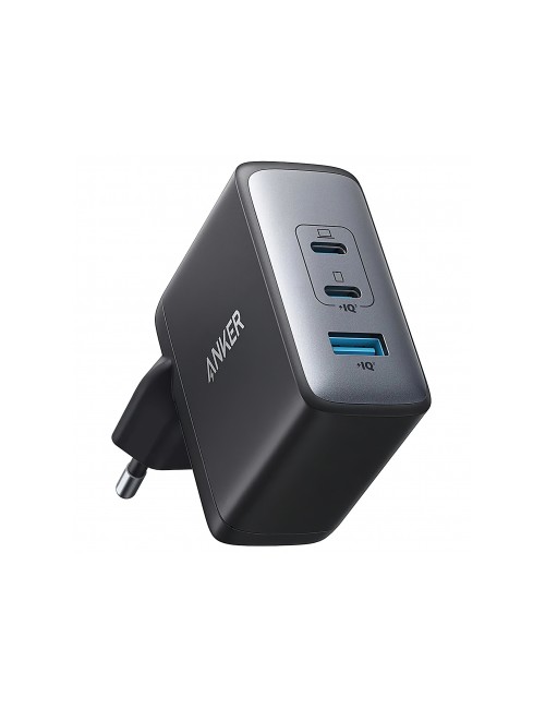 Anker 736 Nano II Wall Charger , 100W, 3A, 1 x USB-A - 2 x USB-C - Black (A2145G11)