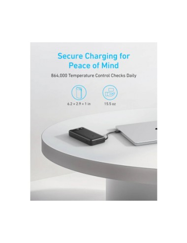 Anker PowerCore 20000mAh Powerbank 87W, QC + PD, Black (A1383H11) | Power Bank