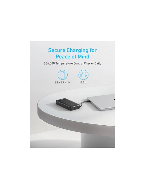 Anker PowerCore 20000mAh Powerbank 87W, QC + PD, Black (A1383H11)
