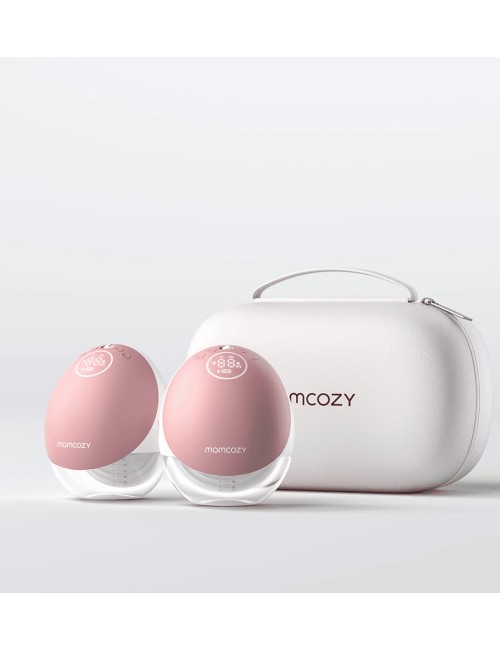 Momcozy Διπλό Ηλεκτρικό Ασύρματο Θήλαστρο M9 (red)