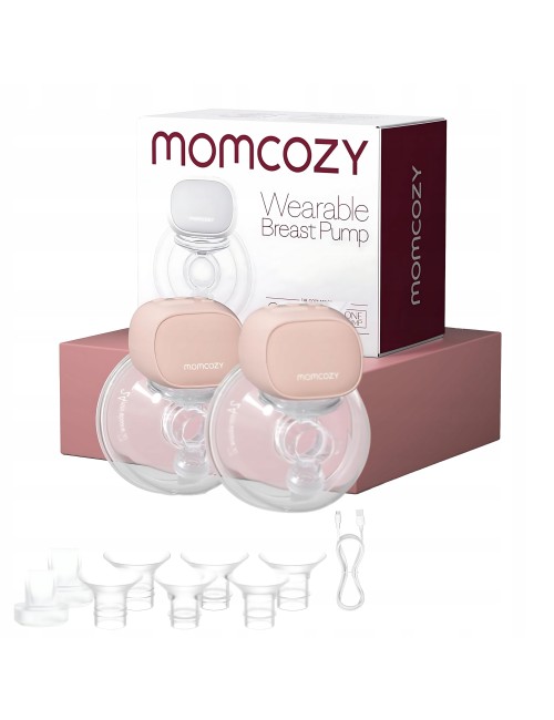 Momcozy Ηλεκτρικό Διπλό Ασύρματο Θήλαστρο S9 Pro Pink