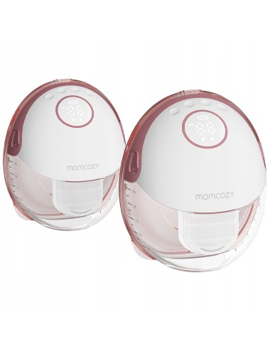 Momcozy Διπλό Ηλεκτρικό Ασύρματο Θήλαστρο M6 Red
