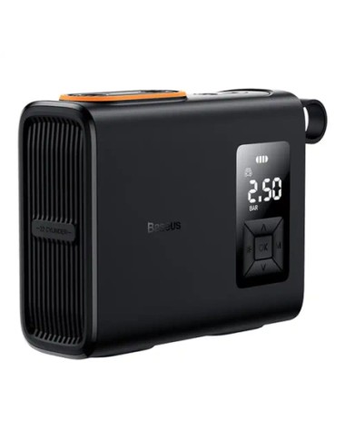 Baseus Φορητή Τρόμπα Mega EnergyPump Series με Φακό 6000mAh (Μαύρο)