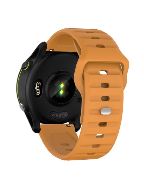 Λουράκι KALEBOL 20mm για Huawei Watch GT 3 42mm / GT 3 Pro 43mm Wave Design - Orange