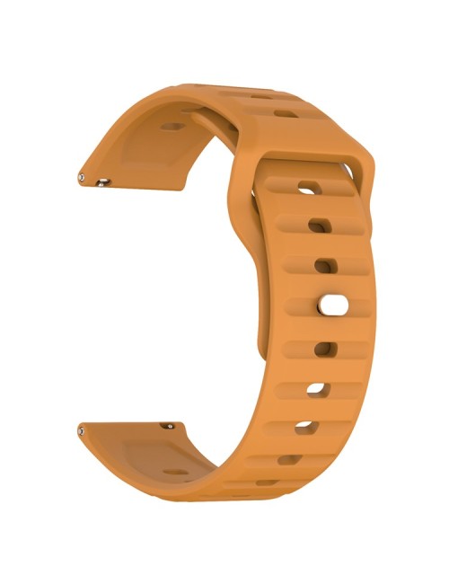 Λουράκι KALEBOL 20mm για Huawei Watch GT 3 42mm / GT 3 Pro 43mm Wave Design - Orange