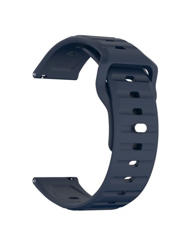 Λουράκι KALEBOL 20mm για Huawei Watch GT 3 42mm / GT 3 Pro 43mm Wave Design - Dark Blue | Λουράκια